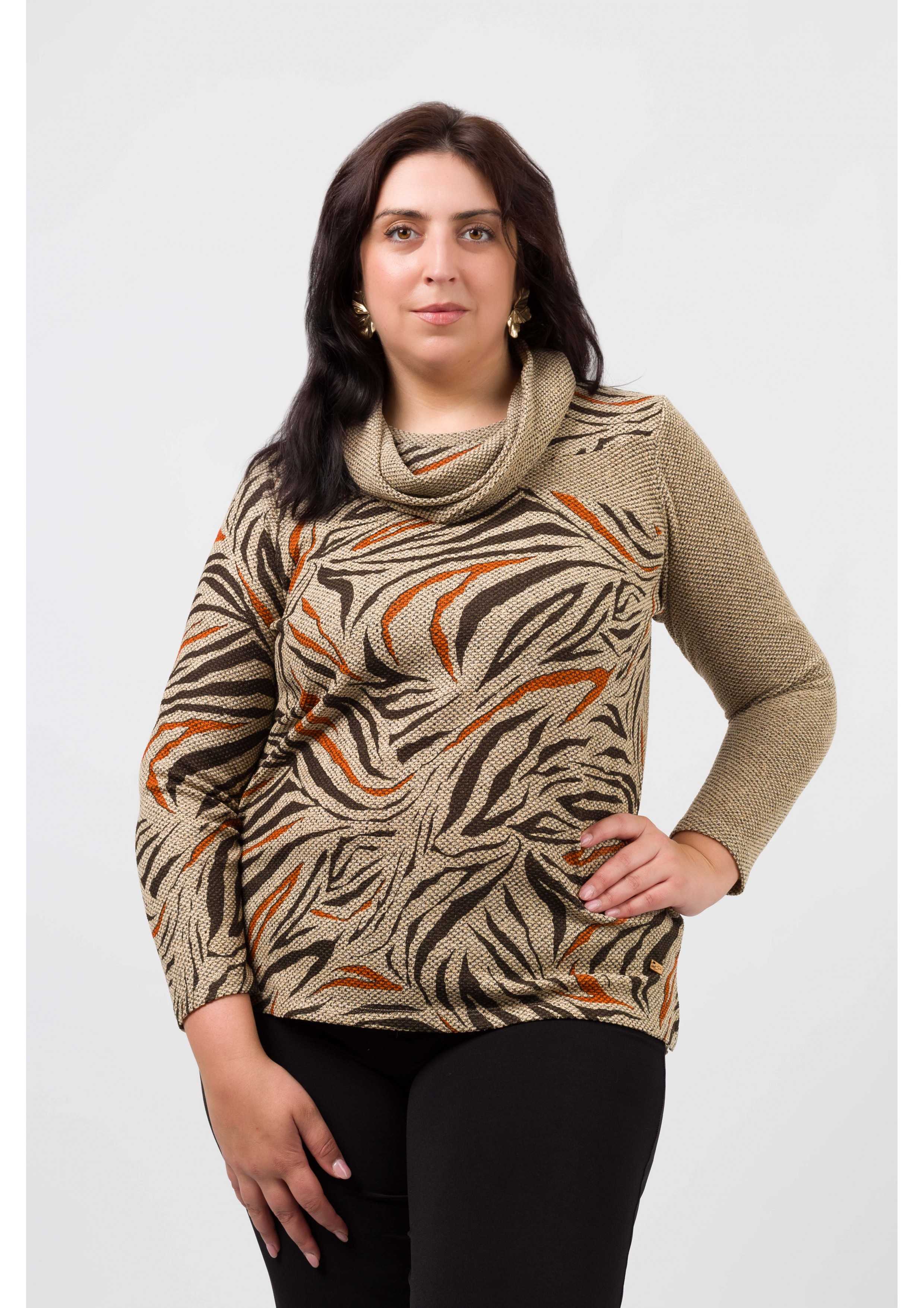 251161 - Túnica em malha...