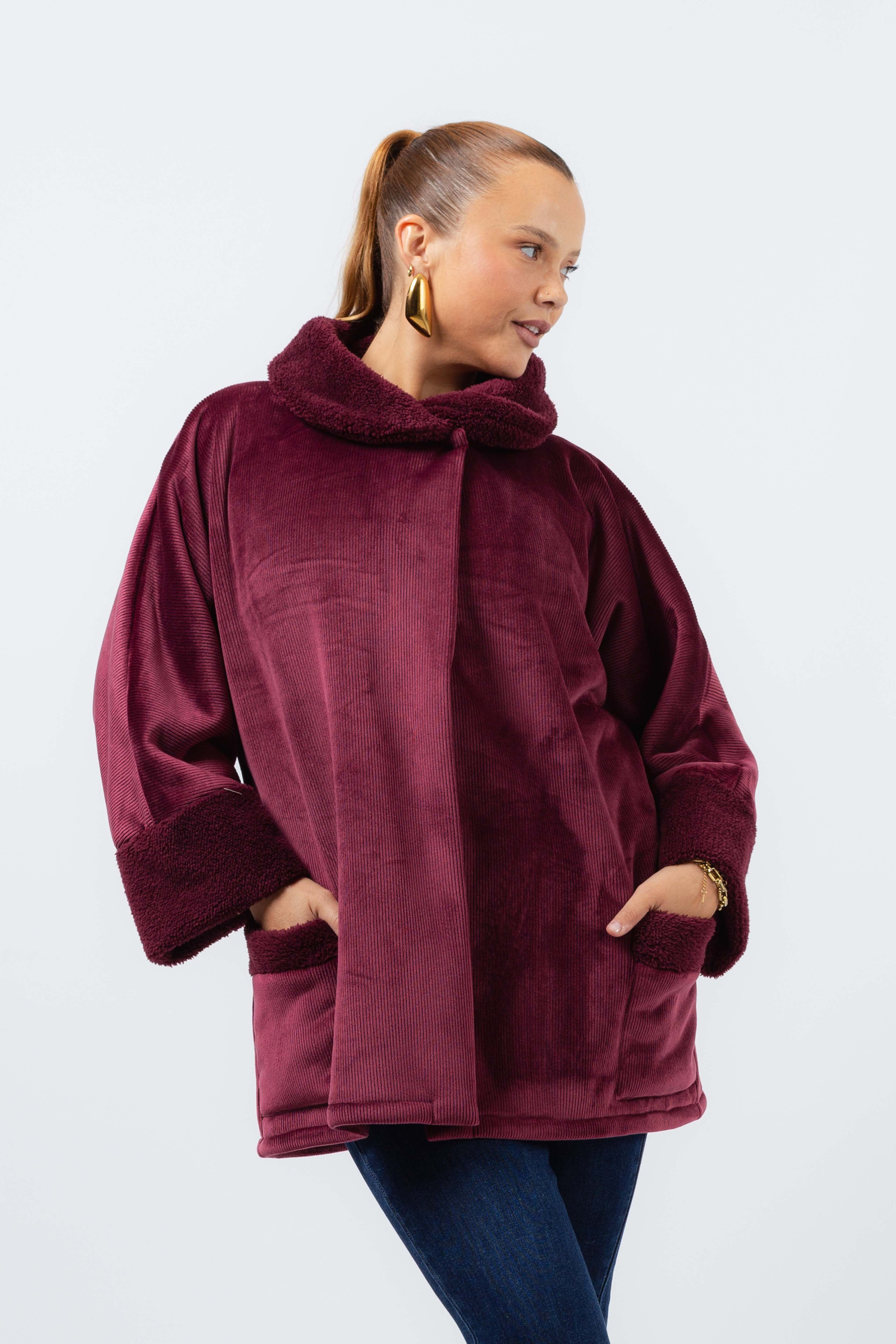 258040 - Capa em malha lisa Coleção Outono Inverno Tamanhos Grandes