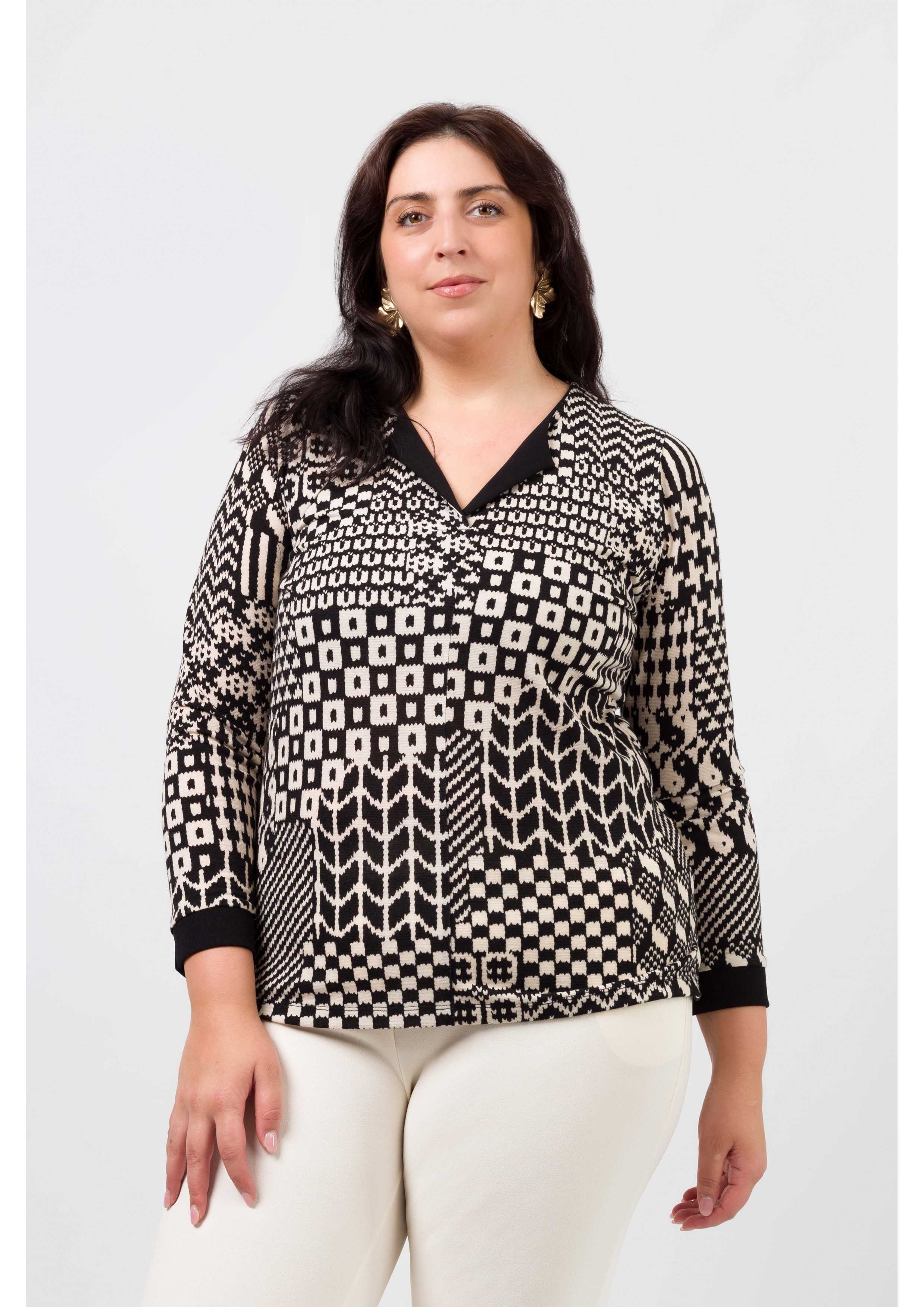 251169 - Túnica em malha...